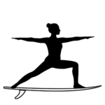 Yoga auf dem Surfbrett