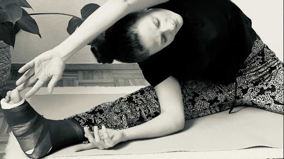 Yoga trotz Unfall